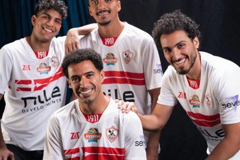 "الخطين الحمر والقوس والسهم معًا".. الزمالك يعلن قميصه الجديد بتصميم مبتكر (صور)